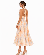 Aurora | Dress with halter neck