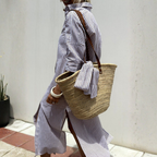 Melissa™ | Elegant striped shirt dress